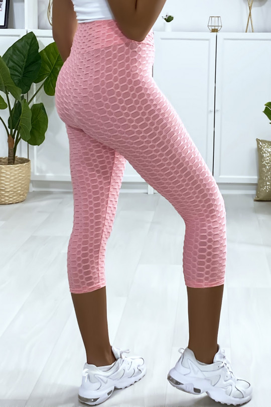 Legging corsaire Push Up rose très fashion Legging corsaire Push Up rose très fashion