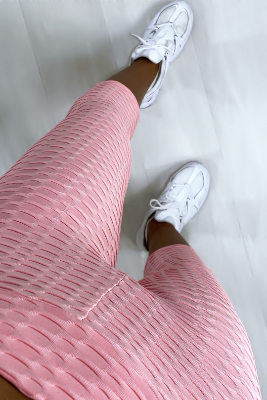 Legging corsaire Push Up rose très fashion Legging corsaire Push Up rose très fashion