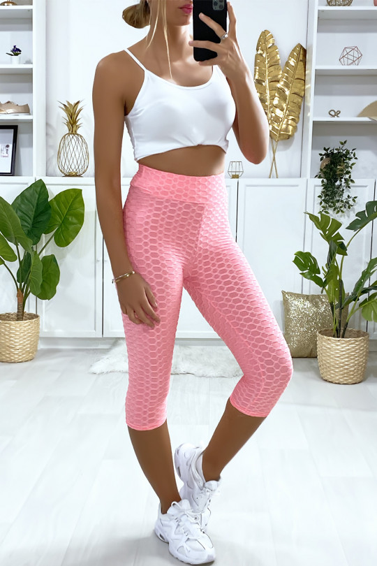 Legging corsaire Push Up rose très fashion Legging corsaire Push Up rose très fashion