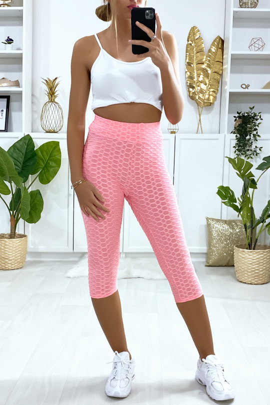 Legging corsaire Push Up rose très fashion Legging corsaire Push Up rose très fashion