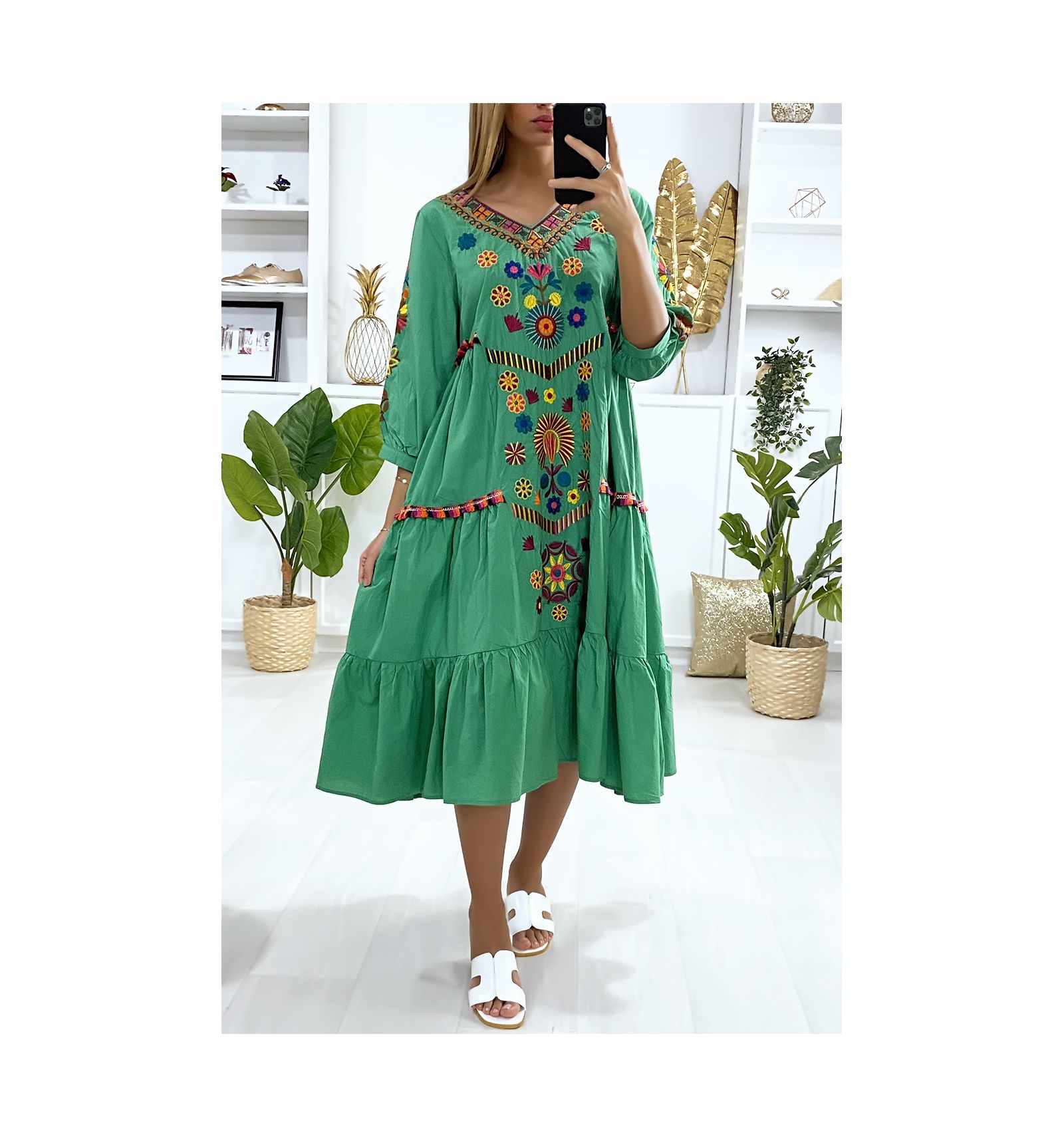 robe molleton fille