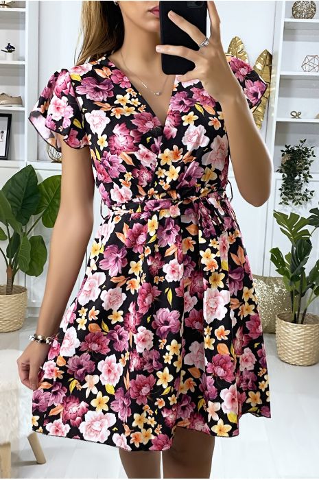 robe rose petite fille