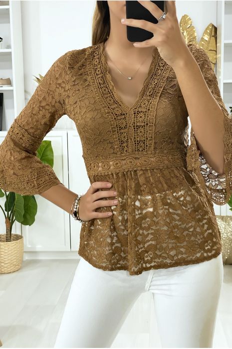 chemise dentelle