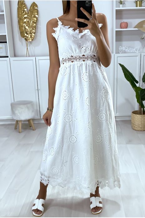 robe longue soiree dentelle