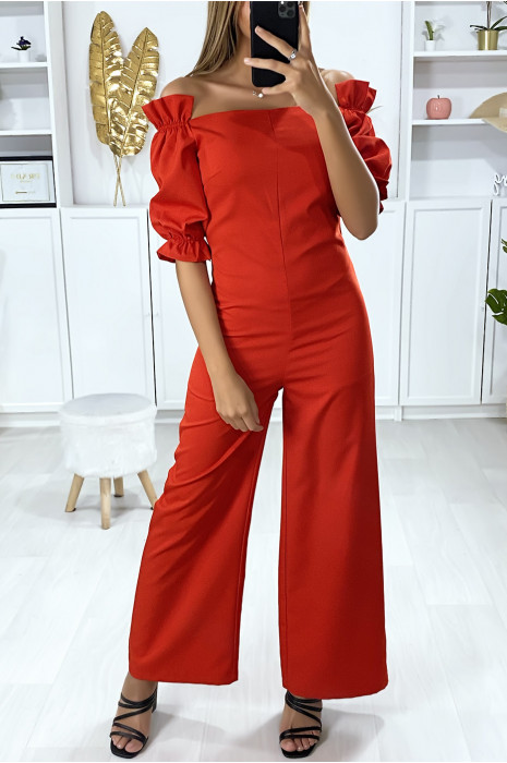 jumpsuit with frills
