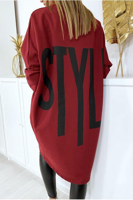 robe tunique coton