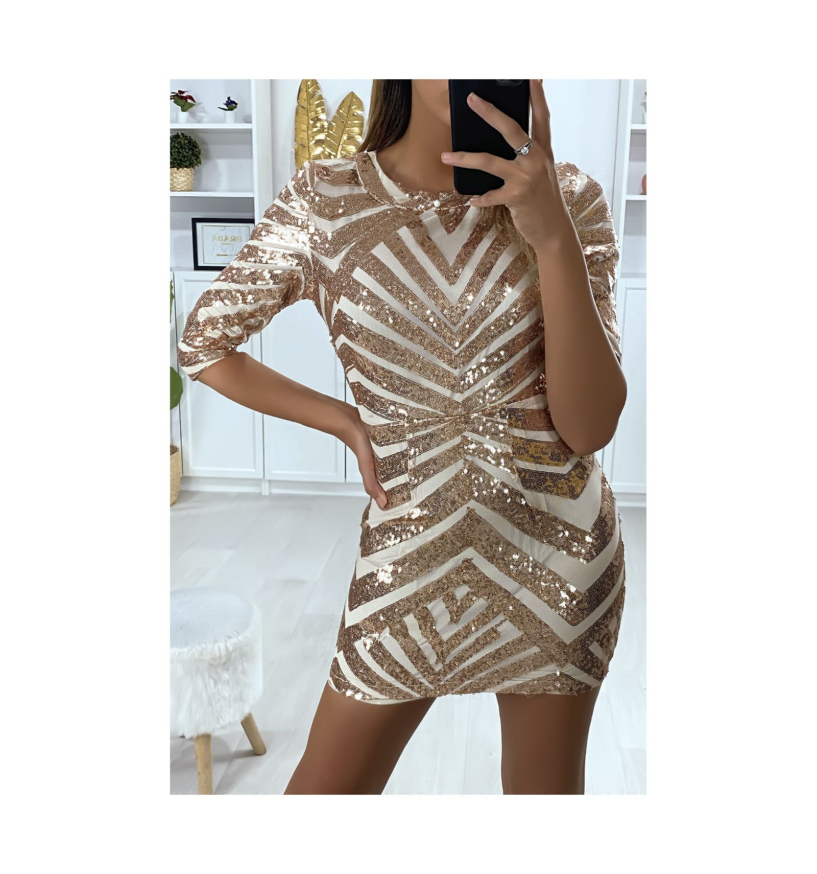 robe paillette