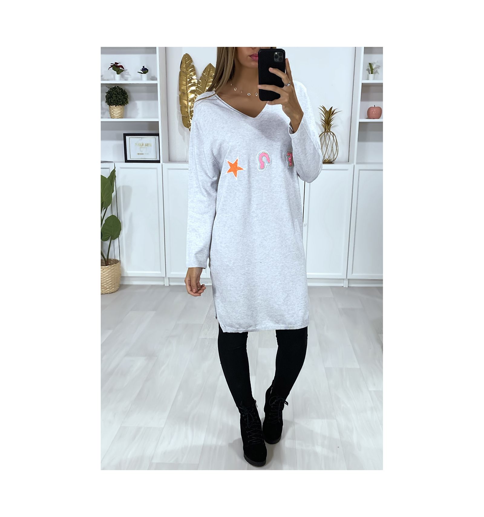 sweater material dress