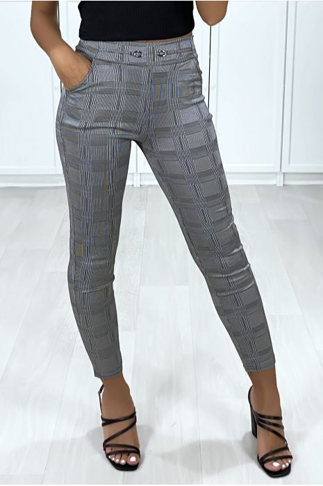 gray skinny pants womens