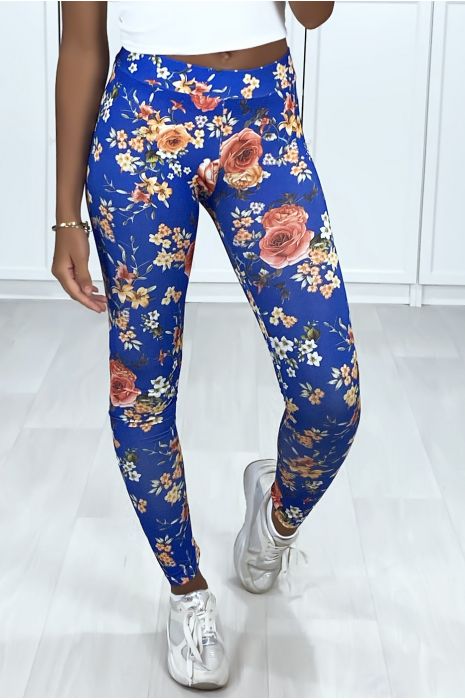 legging fleuri