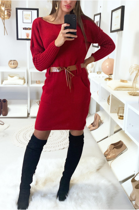 robe pull avec poche