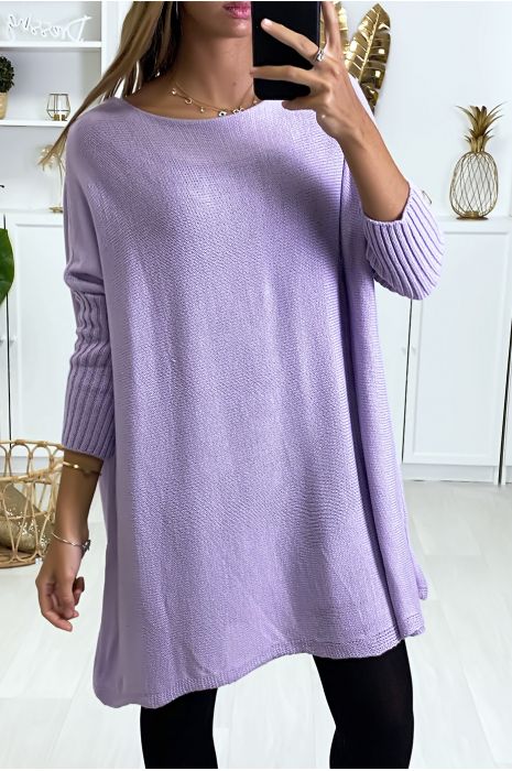 robe lilas femme