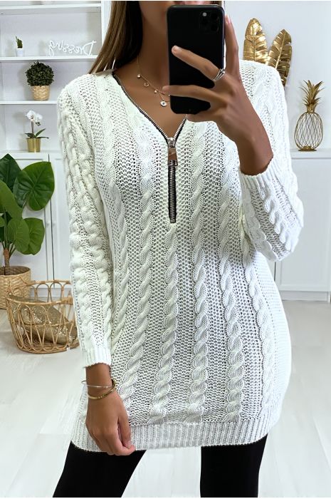 robe pull maille