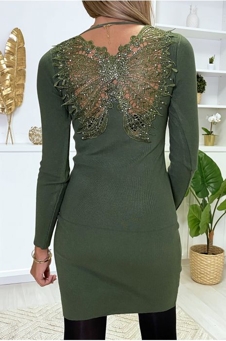 robe pull maille fine