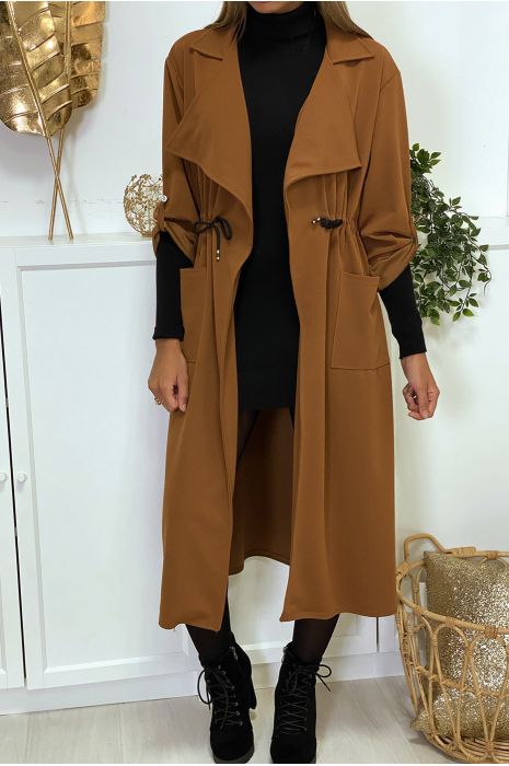 Blazer long camel Clearance