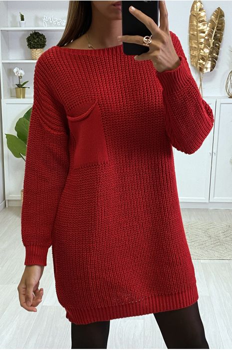 robe pull avec poche